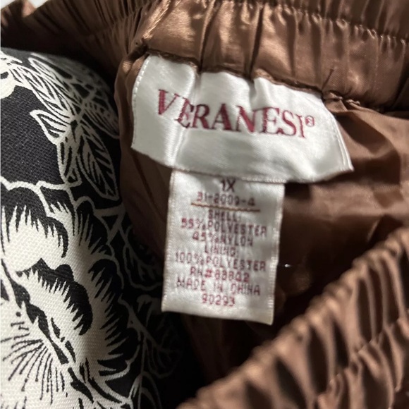 Veranesi maxi light brown skirt - Picture 4 of 4